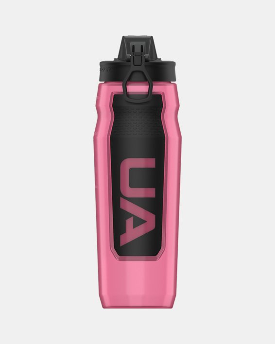UA Playmaker Squeeze 32 oz. Water Bottle, Pink, pdpMainDesktop image number 2